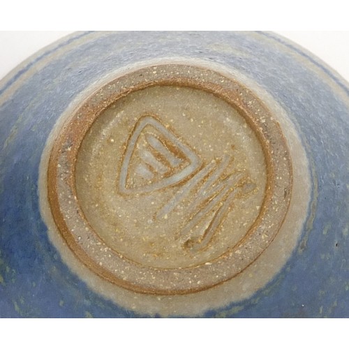 66 - Scandinavian art pottery including Gustavsberg, Saxbo and Bornholm, each with marks to the bases, th... 