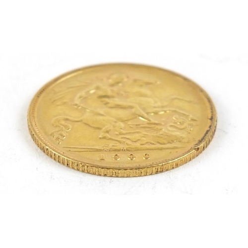 89 - Edward VII 1906 gold half sovereign, Melbourne mint - this lot is sold without buyer’s premium, the ... 