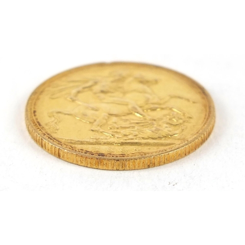 99 - Queen Victoria Jubilee Head 1892 gold sovereign, Melbourne mint - this lot is sold without buyer’s p... 