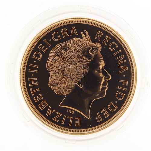 20 - Elizabeth II 2004 Brilliant Uncirculated gold five pound coin with box and certificate number 0272 -... 