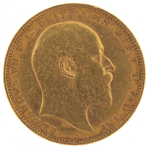 51 - Edward VII 1902 gold sovereign, Melbourne mint - this lot is sold without buyer’s premium, the hamme... 