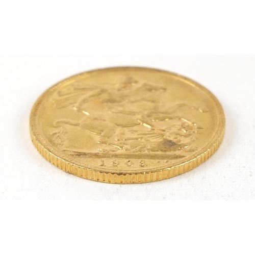 53 - Edward VII 1903 gold sovereign - this lot is sold without buyer’s premium, the hammer price is the p... 