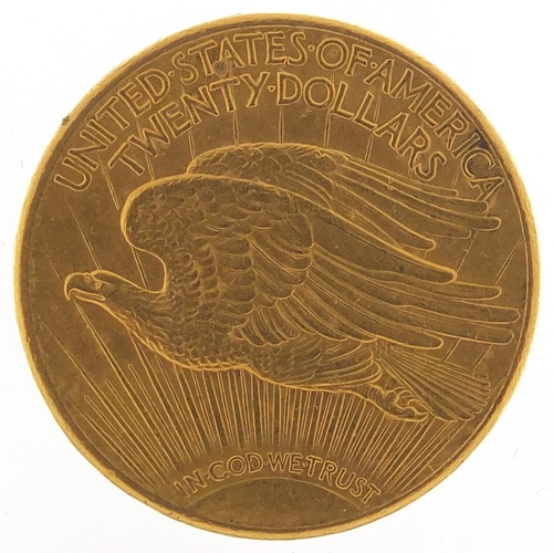 30 - United States of America 1910 gold twenty dollars, 33.6g - this lot is sold without buyer’s premium,... 