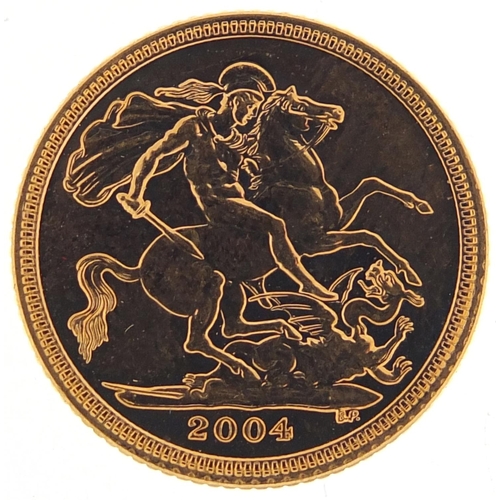 31 - Elizabeth II 2004 gold half sovereign - this lot is sold without buyer’s premium, the hammer price i... 