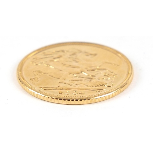 31 - Elizabeth II 2004 gold half sovereign - this lot is sold without buyer’s premium, the hammer price i... 