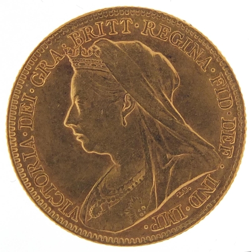 91 - Queen Victoria 1894 gold half sovereign - this lot is sold without buyer’s premium, the hammer price... 