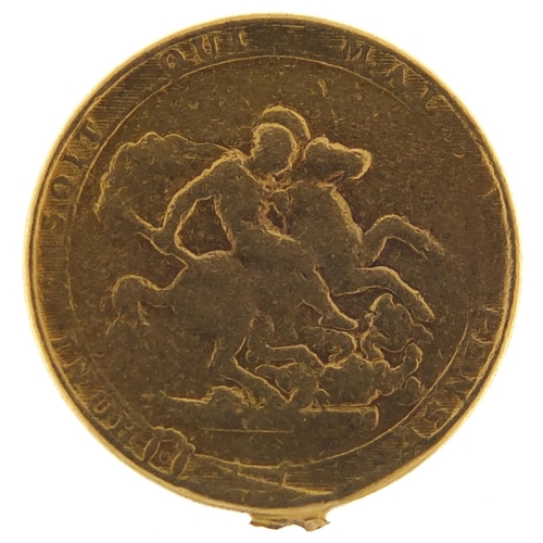 54 - George III 1817 gold sovereign - this lot is sold without buyer’s premium, the hammer price is the p... 