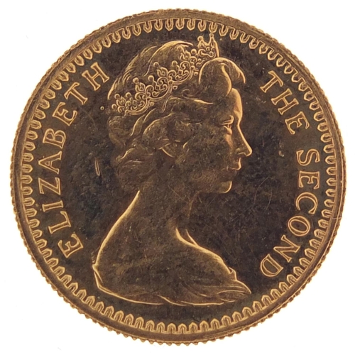 78 - Rhodesia Elizabeth II 1966 gold ten shillings - this lot is sold without buyer’s premium, the hammer... 