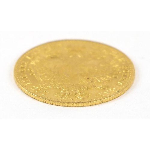 37 - Austrian 1915 gold one ducat, 3.4g - this lot is sold without buyer’s premium, the hammer price is t... 
