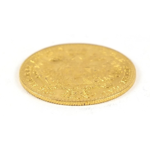 84 - Austrian 1915 gold one ducat - this lot is sold without buyer’s premium, the hammer price is the pri... 