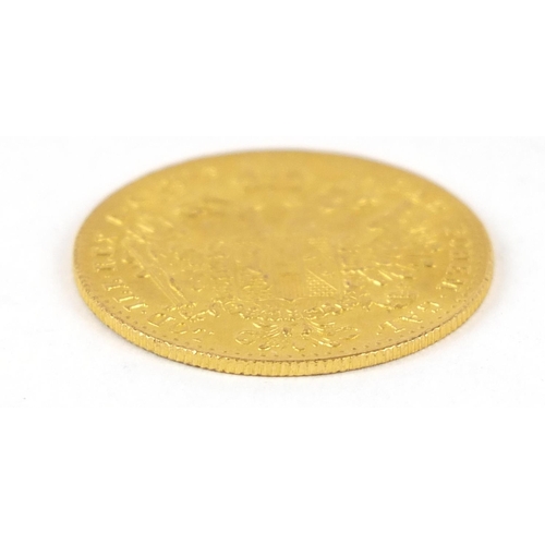 97 - Austrian 1915 gold one ducat - this lot is sold without buyer’s premium, the hammer price is the pri... 