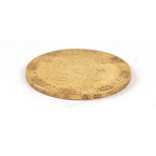 41 - French 1911 gold twenty francs, 6.4g - this lot is sold without buyer’s premium, the hammer price is... 