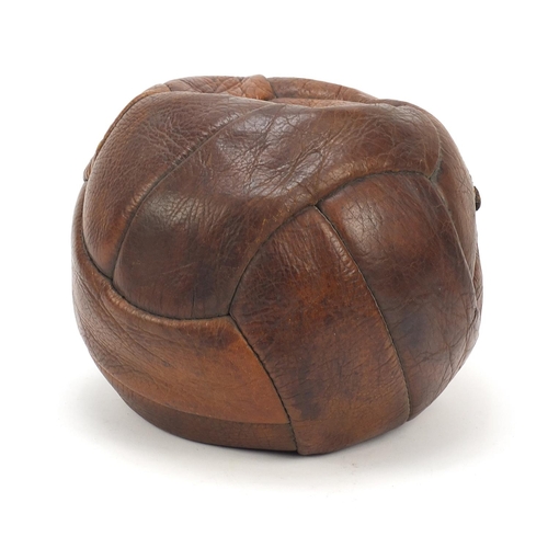 2190 - Antique style leather football