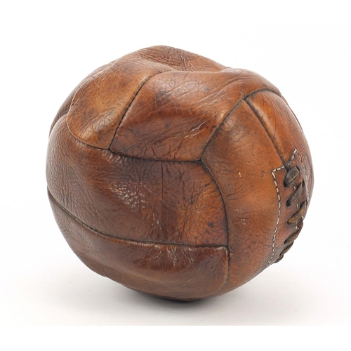 2190 - Antique style leather football