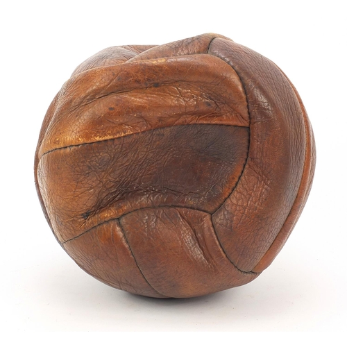 2190 - Antique style leather football