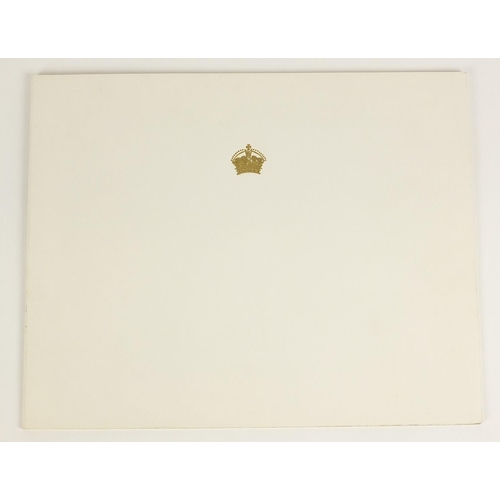1354 - Royal interest 1976 signed Christmas card from The Queen Mother with her personal inscription, For t... 