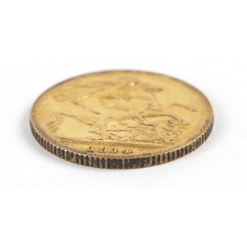 472 - George V 1914 gold sovereign - this lot is sold without buyer’s premium, the hammer price is the pri... 