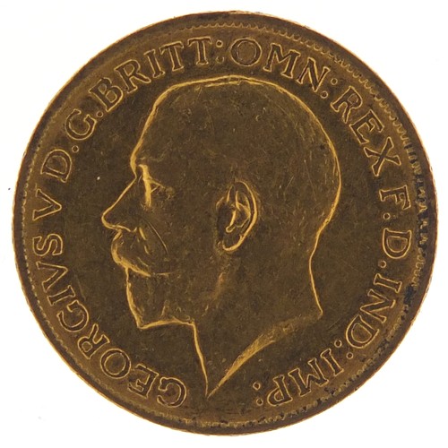 472 - George V 1914 gold sovereign - this lot is sold without buyer’s premium, the hammer price is the pri... 