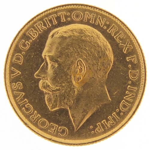 467 - George V 1916 gold sovereign, Sydney mint - this lot is sold without buyer’s premium, the hammer pri... 