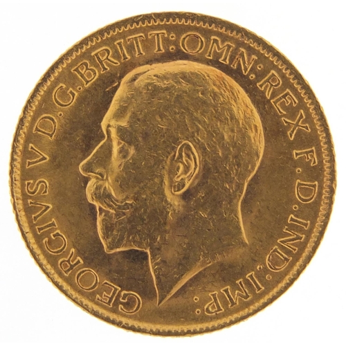 464 - George V 1914 gold sovereign - this lot is sold without buyer’s premium, the hammer price is the pri... 