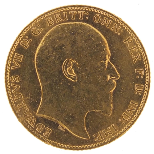 303 - Edward VII 1902 gold sovereign - this lot is sold without buyer’s premium, the hammer price is the p... 