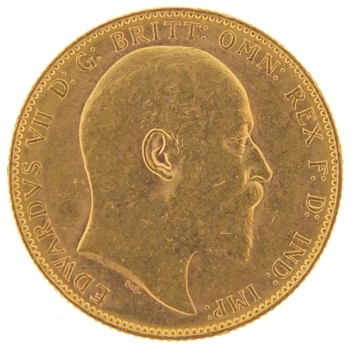 323 - Edward VII 1905 gold sovereign, Perth mint - this lot is sold without buyer’s premium, the hammer pr... 