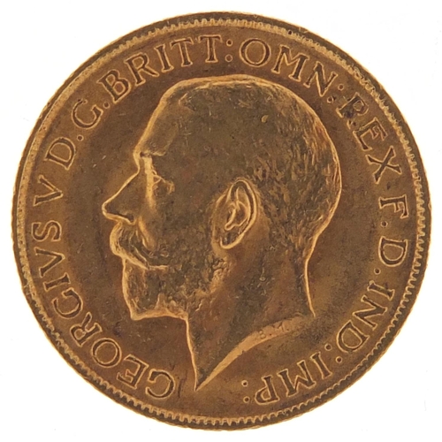 389 - George V 1911 gold sovereign - this lot is sold without buyer’s premium, the hammer price is the pri... 