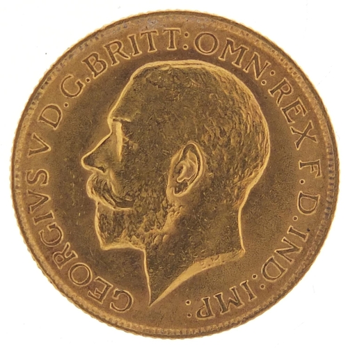 387 - George V 1911 gold sovereign - this lot is sold without buyer’s premium, the hammer price is the pri... 