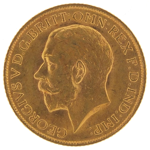 357 - George V 1914 gold sovereign - this lot is sold without buyer’s premium, the hammer price is the pri... 