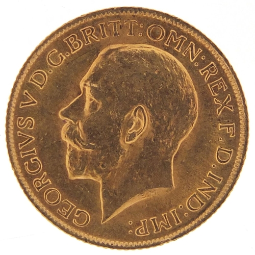 348 - George V 1914 gold sovereign - this lot is sold without buyer’s premium, the hammer price is the pri... 