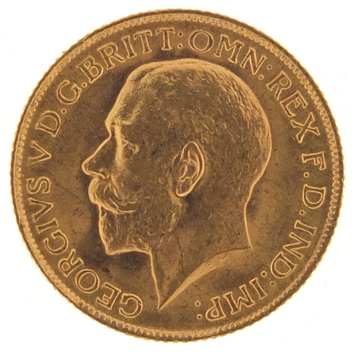 429 - George V 1912 gold sovereign - this lot is sold without buyer’s premium, the hammer price is the pri... 