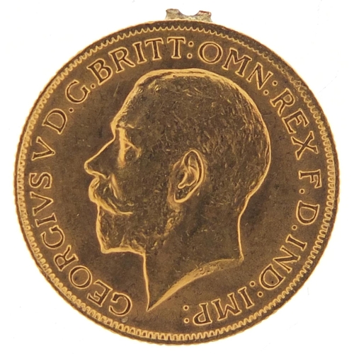 414 - George V 1913 gold sovereign - this lot is sold without buyer’s premium, the hammer price is the pri... 