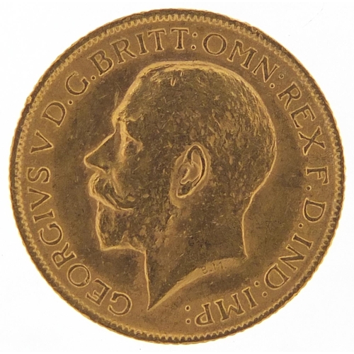 432 - George V 1913 gold sovereign - this lot is sold without buyer’s premium, the hammer price is the pri... 