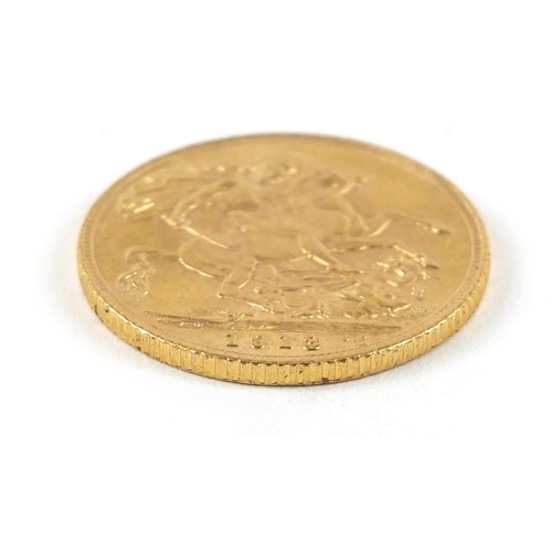 427 - George V 1913 gold sovereign - this lot is sold without buyer’s premium, the hammer price is the pri... 