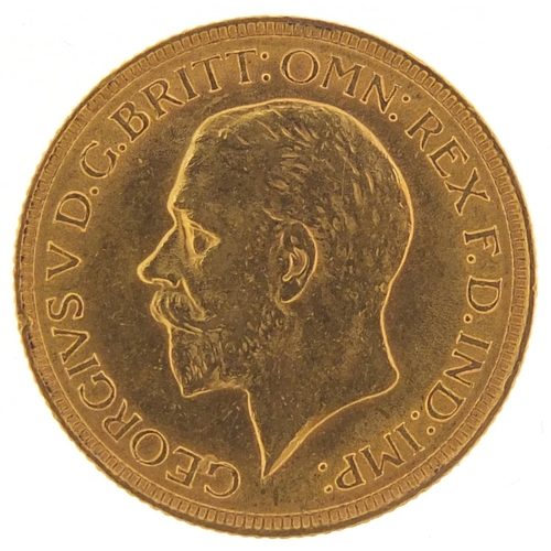 409 - George V 1929 gold sovereign, South Africa mint - this lot is sold without buyer’s premium, the hamm... 