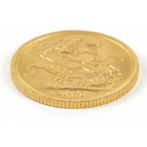 470 - Elizabeth II 1968 gold sovereign - this lot is sold without buyer’s premium, the hammer price is the... 