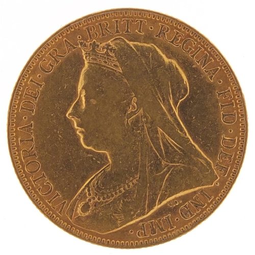 396 - Queen Victoria 1898 gold sovereign - this lot is sold without buyer’s premium, the hammer price is t... 