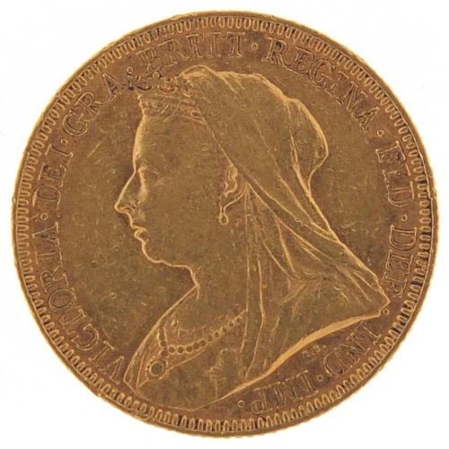 418 - Queen Victoria 1897 gold sovereign, Melbourne mint - this lot is sold without buyer’s premium, the h... 