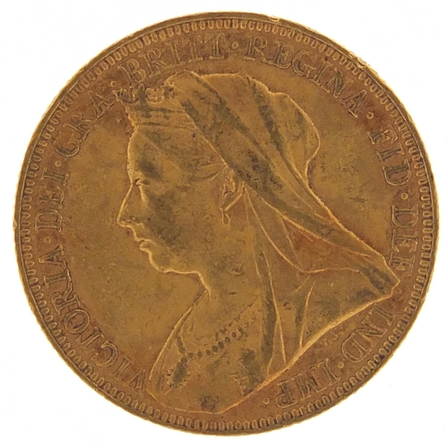 433 - Queen Victoria 1894 gold sovereign - this lot is sold without buyer’s premium, the hammer price is t... 