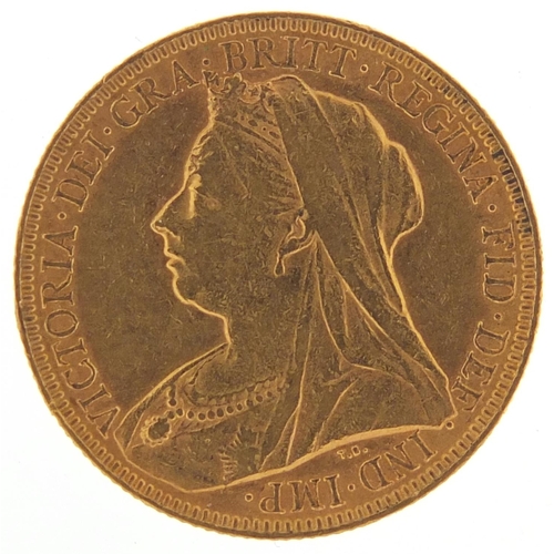 338 - Queen Victoria 1896 gold sovereign - this lot is sold without buyer’s premium, the hammer price is t... 