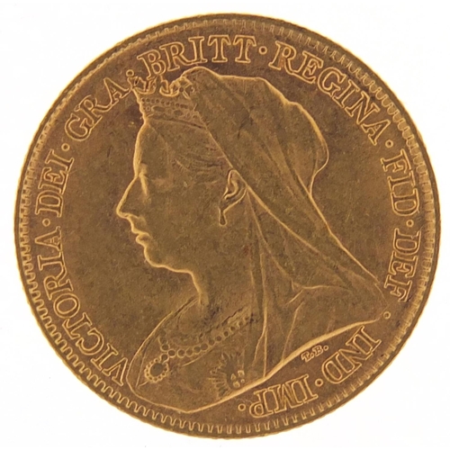 382 - Queen Victoria 1895 gold half sovereign - this lot is sold without buyer’s premium, the hammer price... 