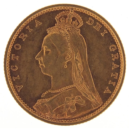 355 - Queen Victoria Jubilee Head 1892 gold half sovereign - this lot is sold without buyer’s premium, the... 