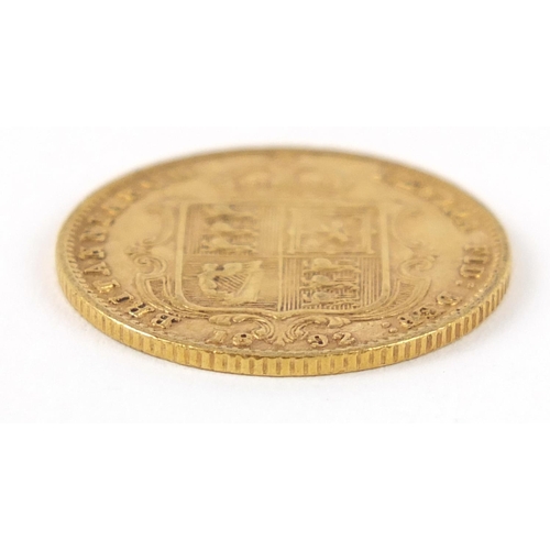 408 - Queen Victoria Jubilee Head 1892 gold half sovereign - this lot is sold without buyer’s premium, the... 