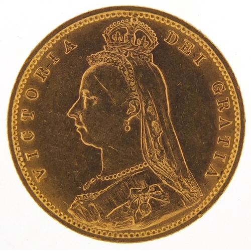 434 - Queen Victoria Jubilee Head 1892 gold half sovereign - this lot is sold without buyer’s premium, the... 