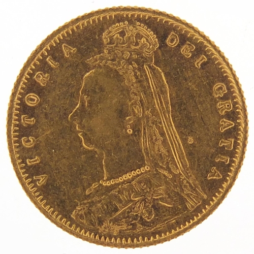 441 - Queen Victoria Jubilee Head 1892 gold half sovereign - this lot is sold without buyer’s premium, the... 