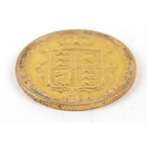 443 - Queen Victoria Jubilee Head 1892 gold half sovereign - this lot is sold without buyer’s premium, the... 