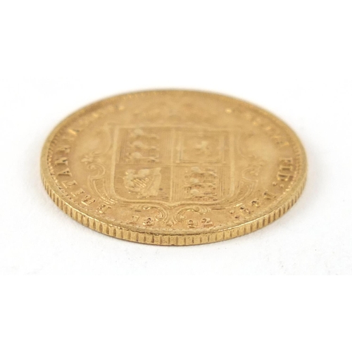 463 - Queen Victoria Jubilee Head 1892 gold half sovereign - this lot is sold without buyer’s premium, the... 