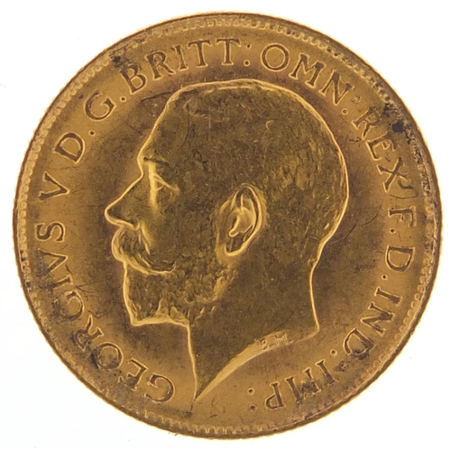 426 - George V 1912 gold half sovereign - this lot is sold without buyer’s premium, the hammer price is th... 