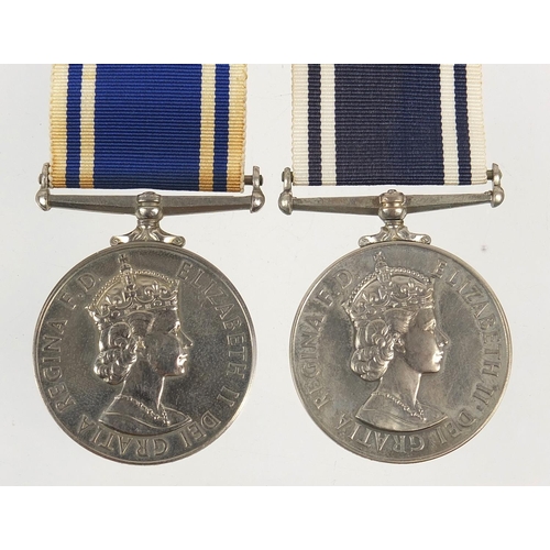 532 - Two Elizabeth II Police Long Service & Good Conduct medals awarded to CONST. JAMES FLOOD and CONST. ... 