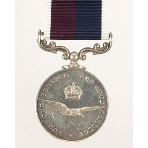 525 - British military Elizabeth II Royal Air Force Long Service & Good Conduct medal awarded to 911537 SG... 